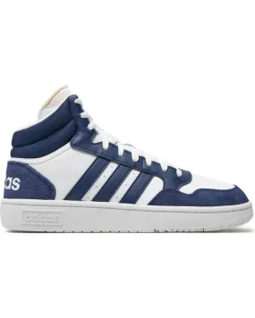 Zapatillas deporte ADIDAS  de Hombre IG1432 HOOPS 3 0 MID  FTWWHT-DKBLUE-DKBLUE